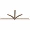Ekena Millwork Redmond Smooth Timber Gable Bracket, Douglas Fir, 96"W x 40"H x 1 1/2"D x 3 1/2"F, 10/12 Pitch GBW096X40X0204RED00SDF - alternate 2